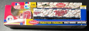 lot 234 image: Minnesota Twins Truck Die Cast Collectible Tractor-Trailer