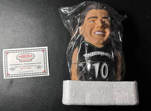 lot 231 image: Wally Szcerbiak Mini Figure Minnesota Timberwolves Basketball