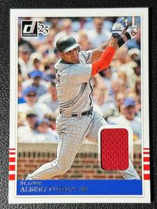 lot 107A image: Albert Pujols Relic 2025 Donruss #MAT-AP Baseball Card
