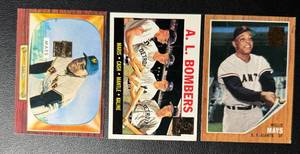 lot 152 image: Willie Mays, Mickey Mantle and More 2 Card Archive Basebcll Card Lot