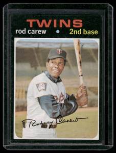 lot 118A image: Rod Carew    1971 Topps #210 Minnesota Twins Baseball Card