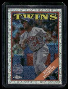 lot 178A image: Kirby Puckett   2023 Topps Chrome Mojo #2T88C-53 Minnesota Twins Baseball Card