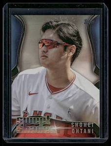lot 189A image: Shohei Ohtani   2022 Topps Sweet Shades #SS-10 Los Angeles Angels Baseball Card