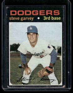 lot 140A image: Steve Garvey RC  1971 Topps #341 Los Angeles Dodgers Baseball Card