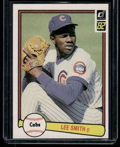 lot 173A image: Lee Smith RC  1982 Donruss #252 Chicago Cubs Baseball Card