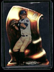 lot 216A image: Carlos Correa Die Cut   2014 Bowman Chrome Fire Die Cut Refractors #FDC-CC Houston Astros Baseball Card