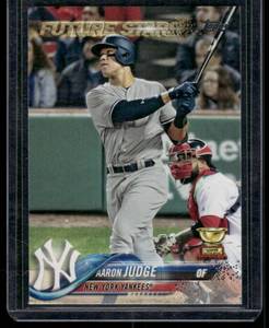lot 185A image: Aaron Judge 2nd Year Rookie Cup   2018 Topps Future Stars #1 New York Yankees Baseball Card