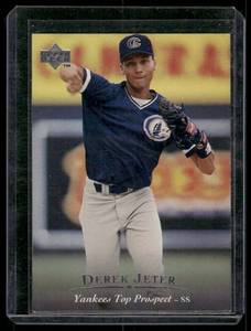 lot 196A image: Derek Jeter RC  1994 Upper Deck #1 New York Yankees Baseball Card