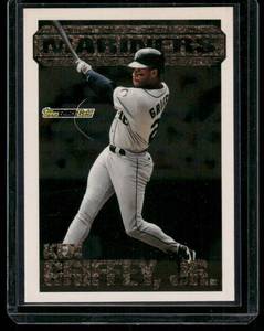 lot 262A image: Ken Griffey Jr.   1994 Topps Black Gold #8 Seattle Mariners Baseball Card