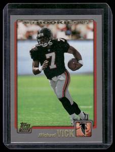 lot 329A image: Michael Vick RC  2001 Topps #311 Atlanta Falcons Football Card