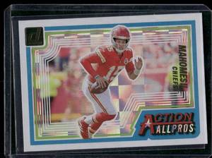 lot 314A image: Patrick Mahomes II   2023 Donruss Action All-Pros #AAP-1 Kansas City Chiefs Football Card