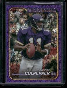 lot 335A image: Daunte Culpepper 275  131275 2024 Topps Chrome #117 Minnesota Vikings Football Card