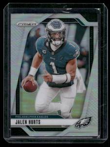lot 341A image: Jalen Hurts   2024 Panini Prizm #231 Philadelphia Eagles Football Card