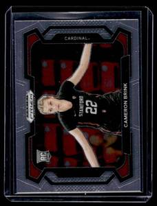 lot 389A image: Cameron Brink Variation RC  2024 Prizm Draft Picks Wnba #89 Los Angeles Sparks Basketball Card