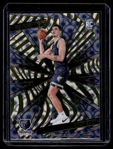 lot 353A image: Zach Edey RC  2024 Panini Revolution Blue Storm #134 Memphis Grizzlies Basketball Card