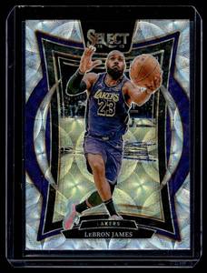 lot 363A image: LeBron James   2024 Panini Select Blue Concourse #54 Los Angeles Lakers Basketball Card
