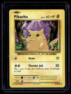 lot 423A image: Pikachu  Pokemon Card