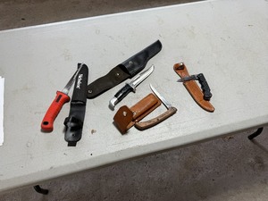 lot 31 image: KNIVES AND CASES