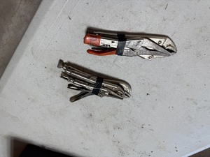 lot 80 image: LOCKING PLIERS