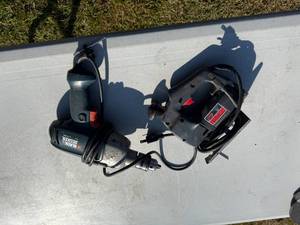 lot 110 image: ELECTRIC DRILL AND JIG SAW