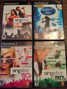 lot 216 image: Play Station 2 Karaoke Games