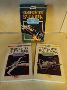 lot 12 image: Star Wars Starfighter Battle Books in Box