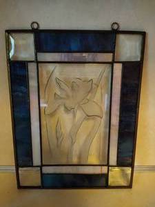 lot 220 image: Stained Glass Panel