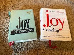 lot 229 image: Joy of Cooking Set of Two Books by Irma Rombauer