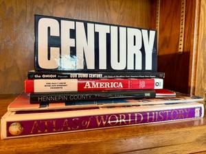lot 240 image: Collection of History Books and Atlas