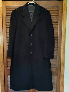 lot 264 image: Mens Bert Pulitzer Wool Dress Coat