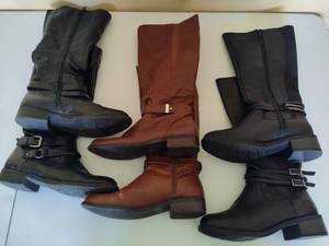 lot 266 image: Ladies Tall Boots (Size 8)