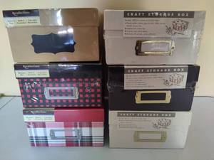 lot 288 image: Assorted CraftPhoto Boxes New in Packaging
