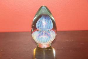 lot 154 image: Glass Sculpture Hand Blown Paperweight