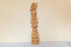 lot 134 image: Totem Pole Sculpture