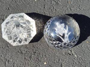 lot 153 image: Two Waterford Paperweights