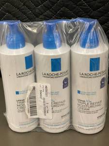 lot 1 image: 3-Pack La Roche-Posay Lipikar APM Triple Repair Moisturizing Cream 13.52 oz Each