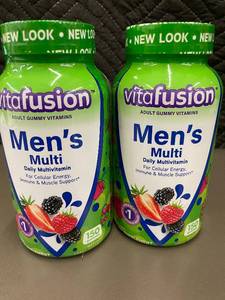 lot 2 image: 2 Bottles Vitafusion Mens Multi Gummy Vitamins 150 Count Each