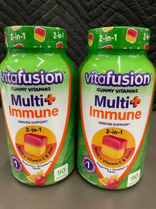 lot 4 image: 2 Bottles Vitafusion Multi Immune Gummy Vitamins 90ct each