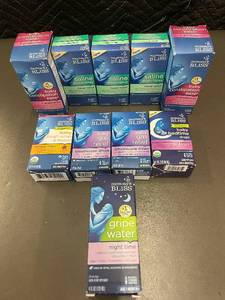 lot 28 image: Collection of Mommys Bliss Baby Health Drops and Remedies