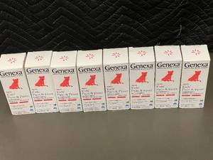 lot 45 image: Lot of 8 Genexa Kids Pain & Fever Acetaminophen Oral Suspension 4 fl oz