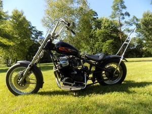 lot 1 image: 2000 Honda CB750 (Old School 750 Honda Chopper)
