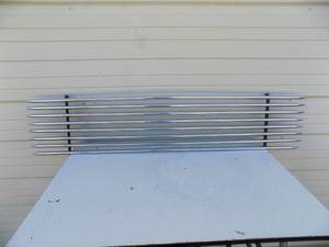 lot 6 image: GM Square body stainless grill