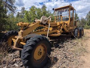 Vintage Caterpillar Motor Grader