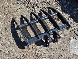 lot 16 image: Mini Excavator Rake Attachment approx. 19 wide