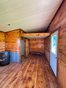 Amish Built 12 x 20 with porch Cabin/Bunk house/She Shed/Hunting Shack