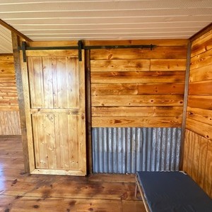 Amish Built 12 x 20 with porch Cabin/Bunk house/She Shed/Hunting Shack