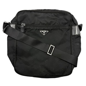 lot 35D image: Prada Black Tessuto Nylon Crossbody Bag Pre-Owned Retail $850