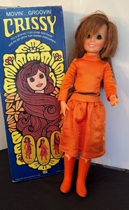 lot 91 image: Vintage Movin and Groovin Crissy Doll