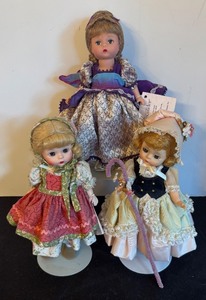 lot 144 image: Set of 3 Madame Alexander Dolls