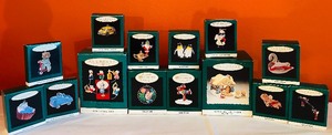 lot 451 image: Collection of Hallmark Keepsake Christmas Ornaments in Original Boxes